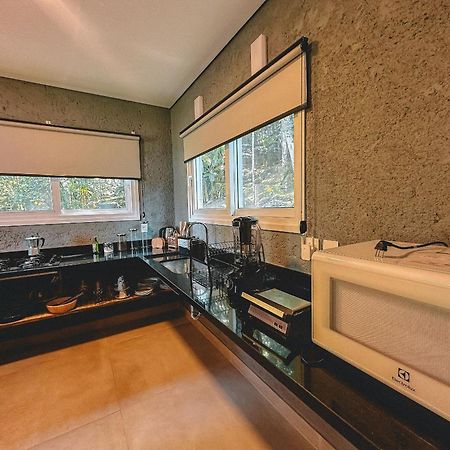 Casa De Vidro Alto Padrao - Hospedar Com Proposito Villa Florianopolis Bagian luar foto