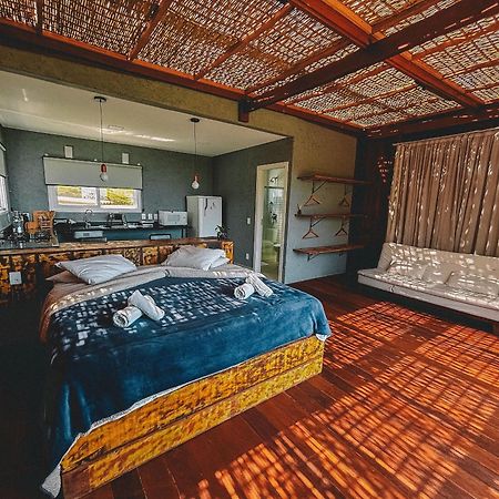 Casa De Vidro Alto Padrao - Hospedar Com Proposito Villa Florianopolis Bagian luar foto