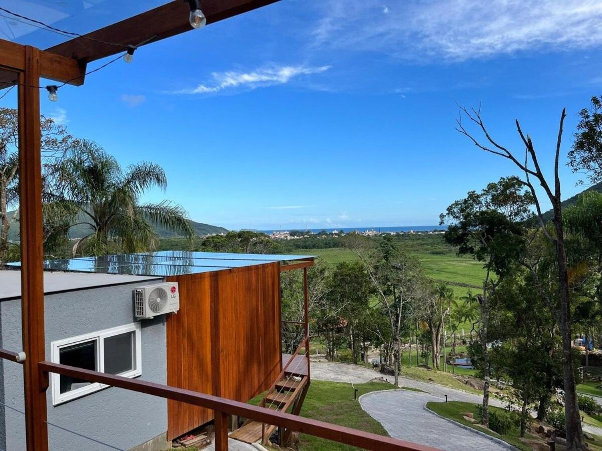 Casa De Vidro Alto Padrao - Hospedar Com Proposito Villa Florianopolis Bagian luar foto
