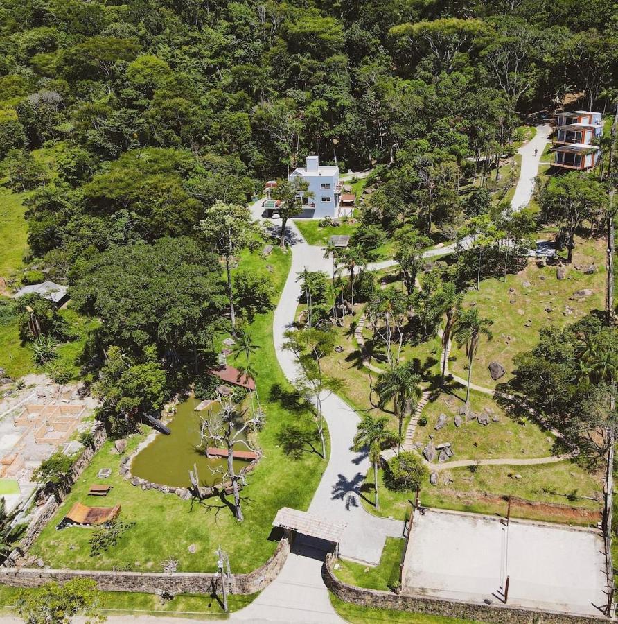 Casa De Vidro Alto Padrao - Hospedar Com Proposito Villa Florianopolis Bagian luar foto