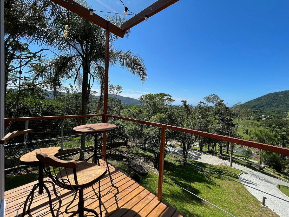 Casa De Vidro Alto Padrao - Hospedar Com Proposito Villa Florianopolis Bagian luar foto